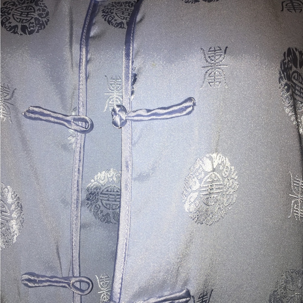 Silk Chinese Tea Time Top - Picture 6 of 8